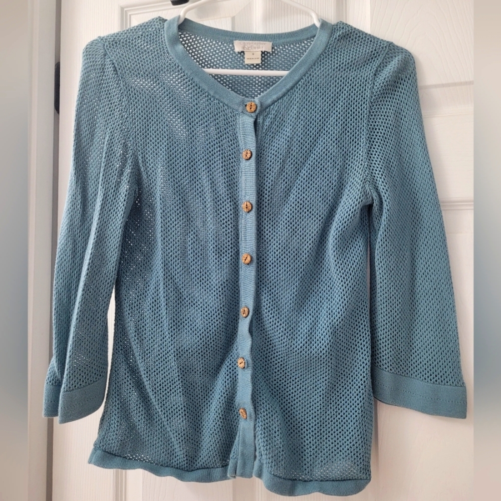 Classic cardigan sweater from Christopher & Banks, Small